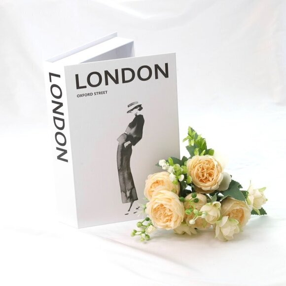 NEW Luxury Decoration Coffee Table Fashion Art Faux Book Storage Box - Picture 4 of 8